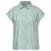 Street One Damen Kurzarm Bluse Striped Shirtcollar Soft Moss Green -Wellensteyn Shop street one striped shirtcollar gruen 25816