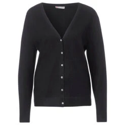 Street One V-neck Strickjacke Black