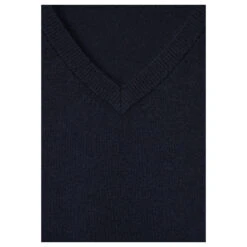Street One V-neck Pullover Deep Blue 11 Street One V-neck Pullover Deep Blue -Wellensteyn Shop street one v neck sweater blau 11238 detail