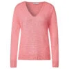 Street One Damen Pullover V-neck Legend Rose Melange -Wellensteyn Shop street one v neck sweater rosa 14961