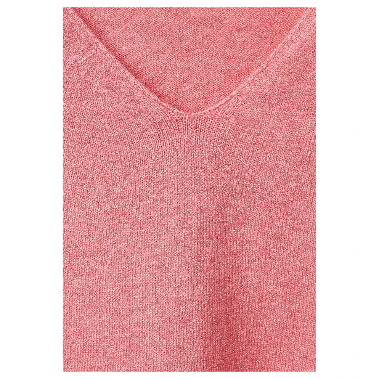 Street One Damen Pullover V-neck Legend Rose Melange 7 Street One Damen Pullover V-neck Legend Rose Melange – Bild 5