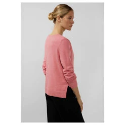 Street One Damen Pullover V-neck Legend Rose Melange 10 Street One Damen Pullover V-neck Legend Rose Melange -Wellensteyn Shop street one v neck sweater rosa 14961 model seite