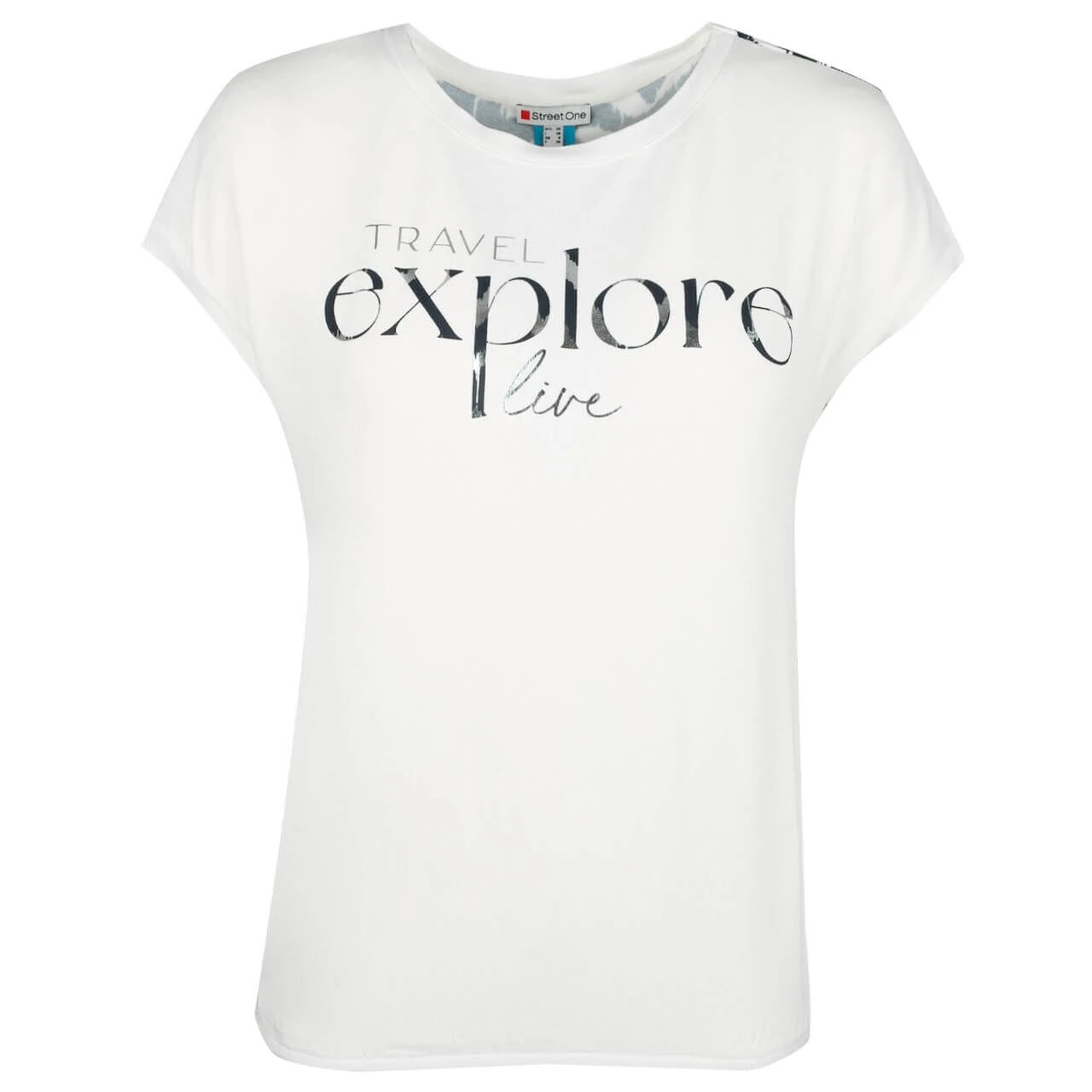 Street One Wording T-Shirt Off White Explore 3 Street One Wording T-Shirt Off White Explore