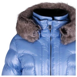 Wellensteyn Astoria Short Damen Jacke Skyblue -Wellensteyn Shop wellensteyn astoria short asts jacke skyblue 1001 detail vorne