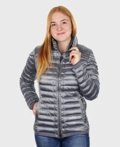 Wellensteyn Helium Short Damen Jacke Champagnerblue -Wellensteyn Shop wellensteyn damen jacke helium short champangerblue model