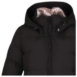 Wellensteyn Goldmine Long Damen Jacke Black -Wellensteyn Shop wellensteyn goldmine long goldl jacke black 565 detail vorne