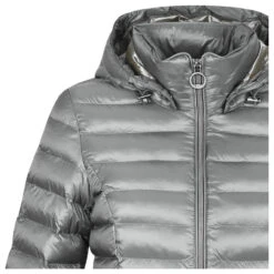Wellensteyn Italy Hood Damen Jacke Silver -Wellensteyn Shop wellensteyn italy hood italh jacke silver 1001 detail vorne
