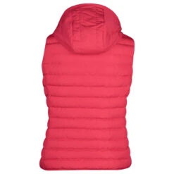Wellensteyn Italy Vest Hood Damen Weste Coral -Wellensteyn Shop wellensteyn italy vest hood weste coral 1040 hinten