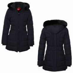 Wellensteyn Belvedere/Belvitesse Long Damen Jacke Midnightblue -Wellensteyn Shop wellensteyn jacke belvederelong midnightblue bvdl 44 combi