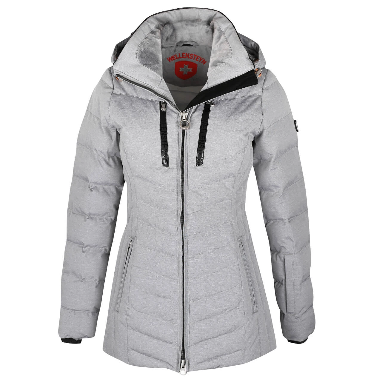 Wellensteyn Carmenere Lady Damen Jacke Lightgrey Melange 5 Wellensteyn Carmenere Lady Damen Jacke Lightgrey Melange – Bild 3