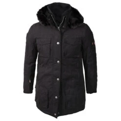 Wellensteyn Schneezauber Damen Jacke Black Teflon Finish