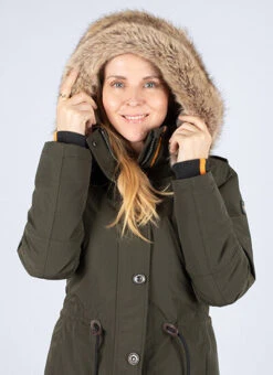 Wellensteyn Wolkenlos Damen Jacke Darkarmy -Wellensteyn Shop wellensteyn wolkenlos damen jacke darkarmy